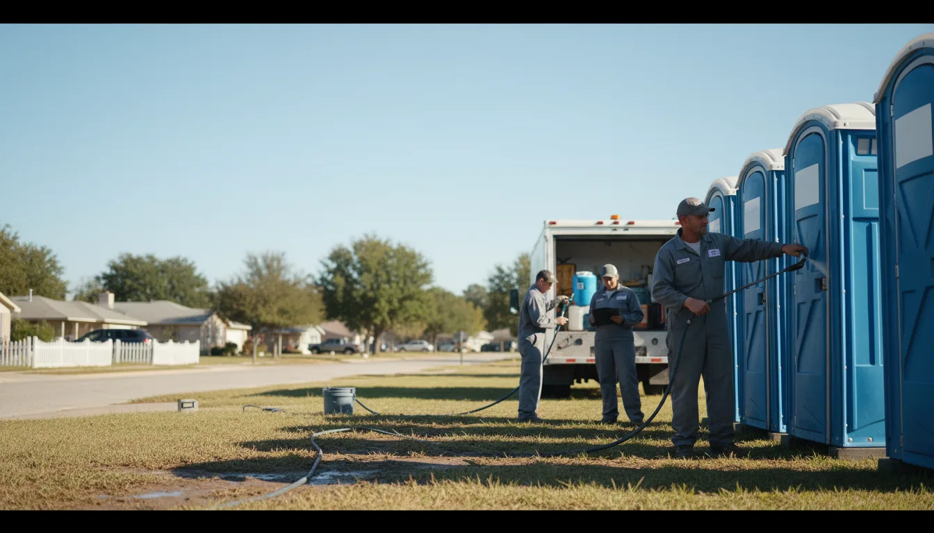 Long-Term Portable Toilet Rental in Mendota, IL near me